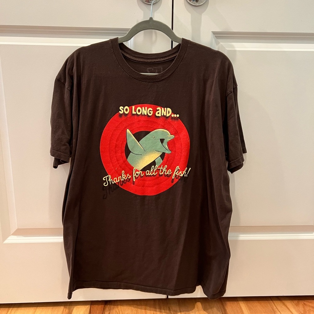 Brown nerd shirt